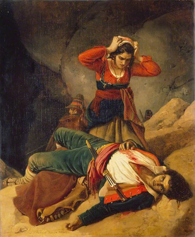 La morte del brigante - The Wallace Collection, Londra